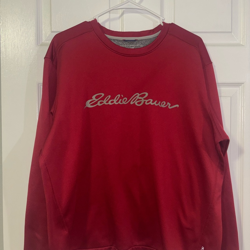 Eddie Bauer Burgundy Sweatshirt